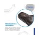 Chinelo Pegada Masculino em Couro Cravo 134103