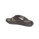 Chinelo Pegada Masculino em Couro Cravo 134103