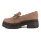 SAPATO DAKOTA LOAFER TRATORADO MARROM