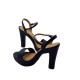 Sandalia Salto Alto Meia Pata Plataforma Vizzano 6292.200
